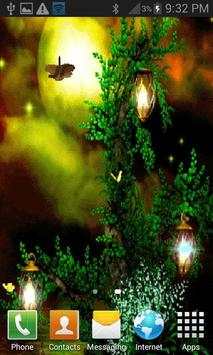 Tree In Night LWP screenshot 2
