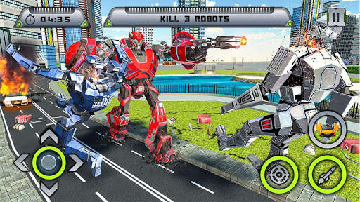 Real Horse Robot Car Transform screenshot 4