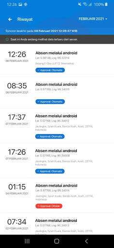 Presensi Online Aceh screenshot 6