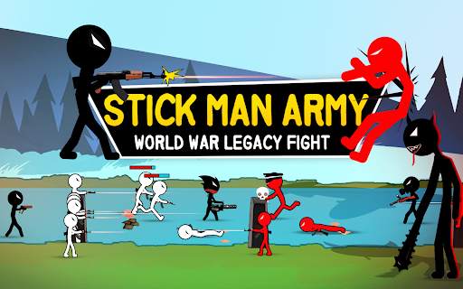 Stickman Trenches: World War 2 screenshot 12