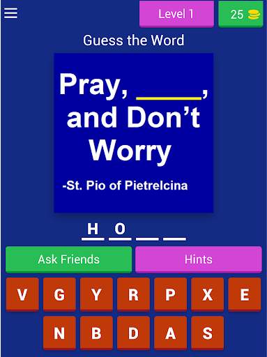 Saint Quotes (Catholic Game) screenshot 9