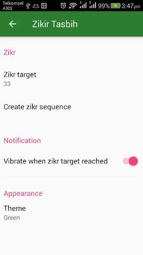 Zikr Tasbeh (full version - no ads) screenshot 2