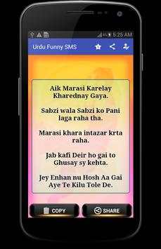 1000  Funny SMS Collection ~ Urdu / Hindi screenshot 3