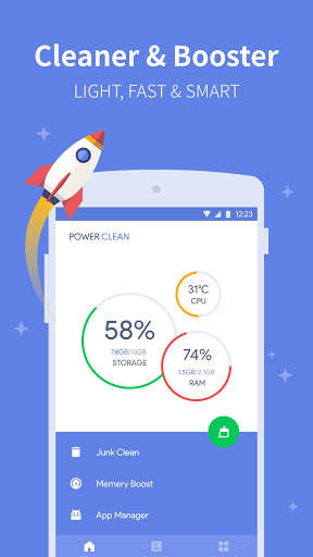 Power Clean - Antivirus, Phone Cleaner & Booster screenshot 1