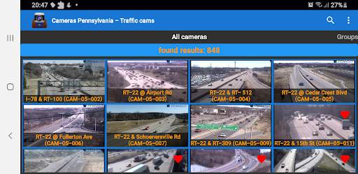 Cameras Pennsylvania - Traffic screenshot 7