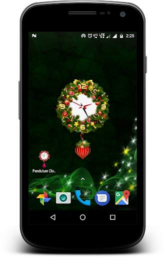 Pendulum clock live wallpaper 4 تصوير الشاشة