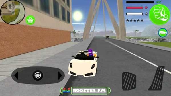 Super Thanos Stickman Rope Hero Gangster Crime screenshot 3