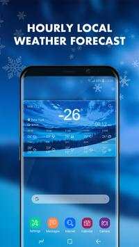 Blue sky forecast widget theme&clock screenshot 2