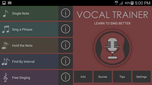 Vocal Trainer - Learn to sing screenshot 2