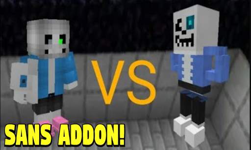 Minecraft PE için Addon Sans screenshot 2