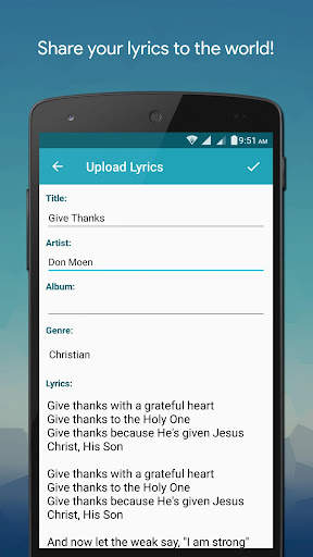 Lyrics Library screenshot 5