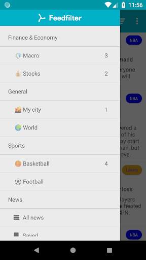 Feedfilter - Twitter, News, RSS, Atom... screenshot 4