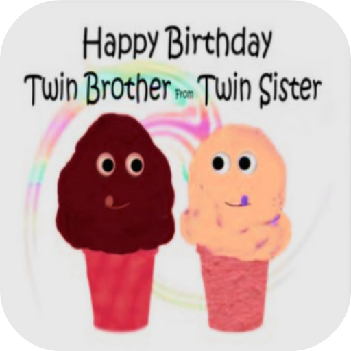 ikon Happy Birthday Twins Card