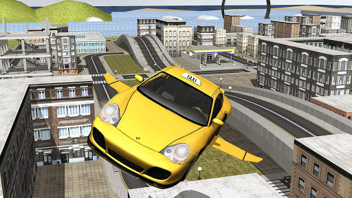 Flying Taxi car simulator screenshot 6