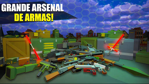 Fúria de Pixel: 3D Multiplayer screenshot 2