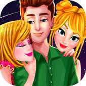 High School Crush Game - Heartbreak Love Triangle logo