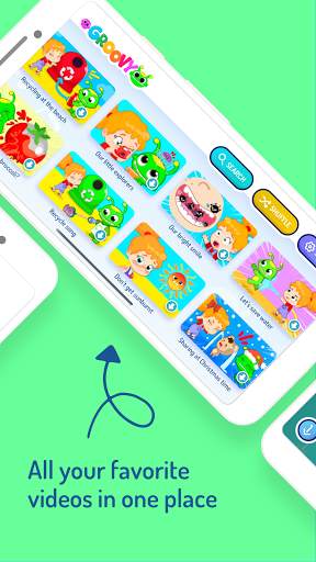 Groovy The Martian - Cartoon and songs for kids screenshot 3