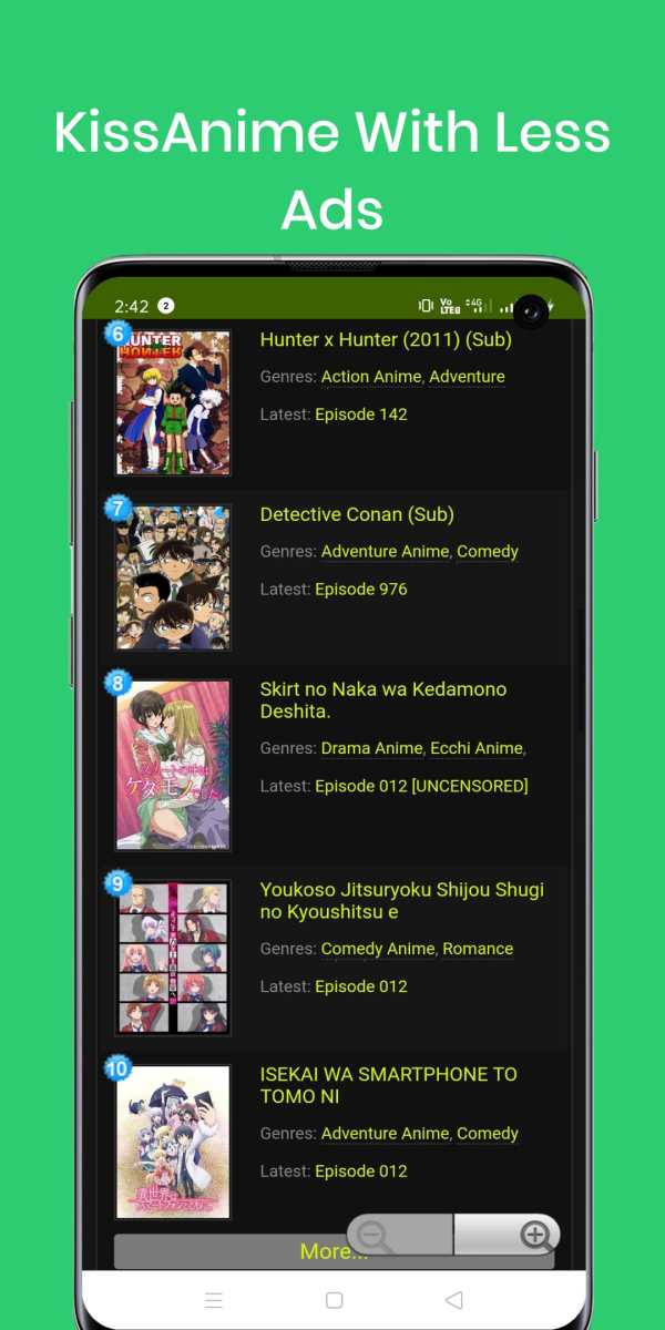 KissAnime & Cartoons screenshot 1