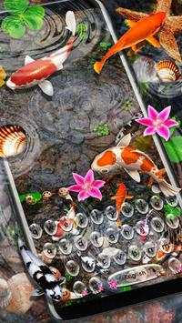 Koi Fish Keyboard Theme screenshot 1