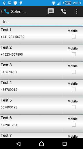 Call list,saves time and life! 3 تصوير الشاشة