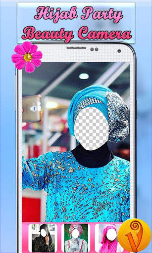 Hijab Party Beauty Camera screenshot 2