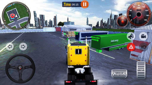 City Transporter Truck Driving Simulator screenshot 5