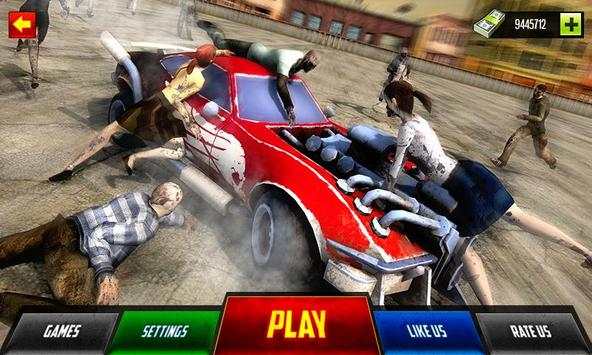 Zombie Mobil Smash derby screenshot 1