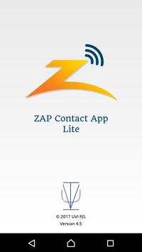 Zap Contact App Lite screenshot 1