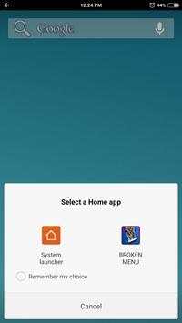 Broken Menu Launcher screenshot 3