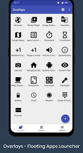 Overlays - Floating Launcher screenshot 1