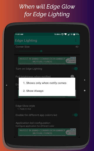 Edge Lighting for non-Edge phone 15 تصوير الشاشة