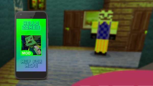 Hello Zombie Map for MCPE 3 تصوير الشاشة