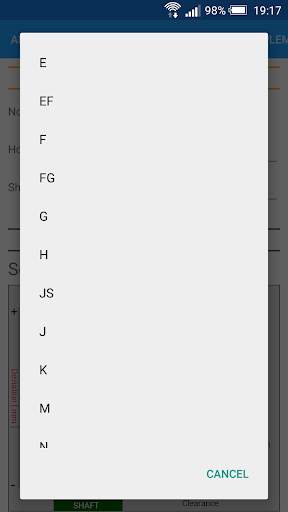 Fit Tolerance ISO screenshot 3