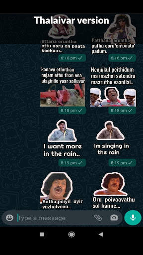 Funny TamilSong Stickers WAStickers - For WhatsApp स्क्रीनशॉट 2