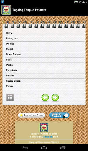 Tagalog Tongue Twisters screenshot 8