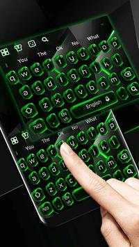 Typing. Fast Neon Green Keyboard screenshot 2