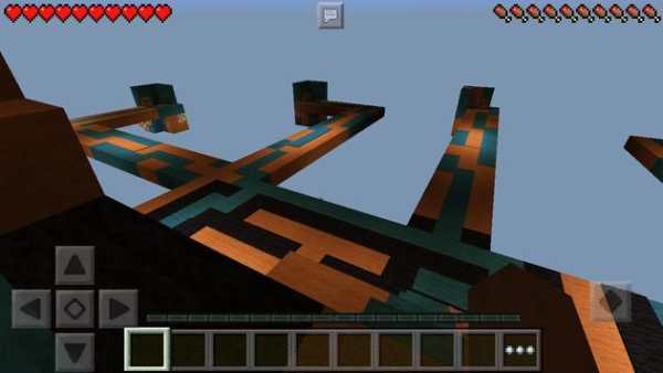 SkyWars Tron map for Minecraft screenshot 1