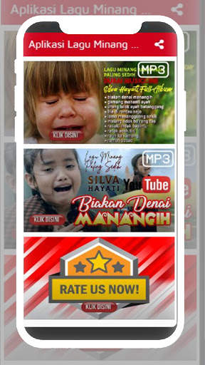 Aplikasi Lagu Minang Silva Hayati 1 تصوير الشاشة