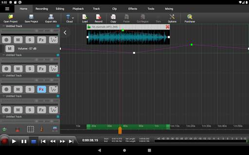 MixPad Master's Edition screenshot 1