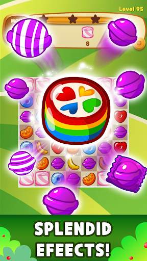 Candy Pop : Match 3 Tasty Puzzle screenshot 2