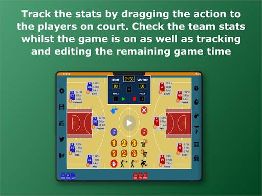 Basketball Stats Assistant - Basket stats keeper screenshot 12