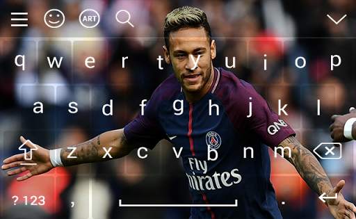 NeymarJr Keyboard Theme 2020 screenshot 4