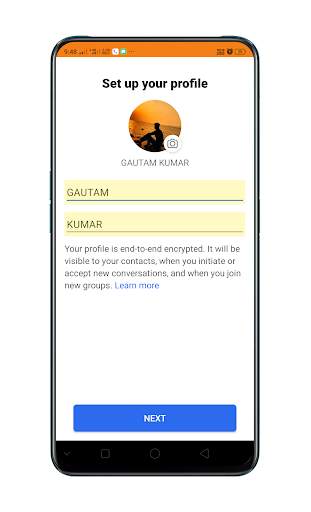 Tim Tam Messenger screenshot 1