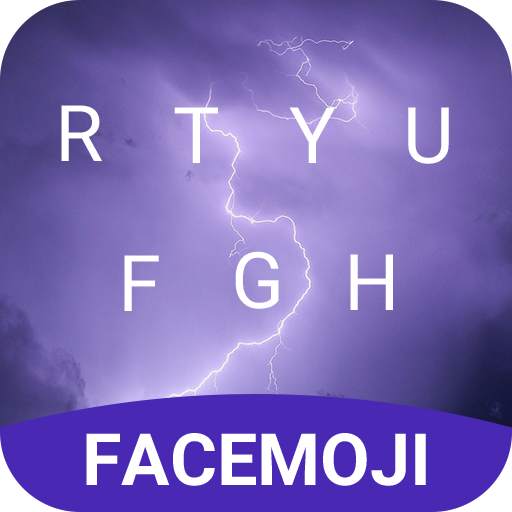 Lightning Storm Keyboard Theme v1.0