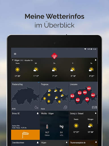 Wetter Alarm Schweiz - Meteo screenshot 10