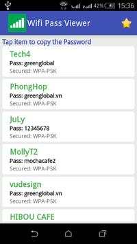 Wifi Password Viewer screenshot 1