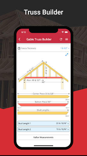 RedX Roof - Rafters, Trusses screenshot 4