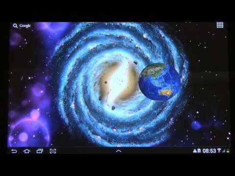 3D Space Live Wallpaper screenshot 1