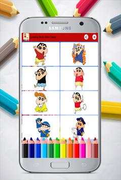 Shinchan Coloring Game screenshot 2