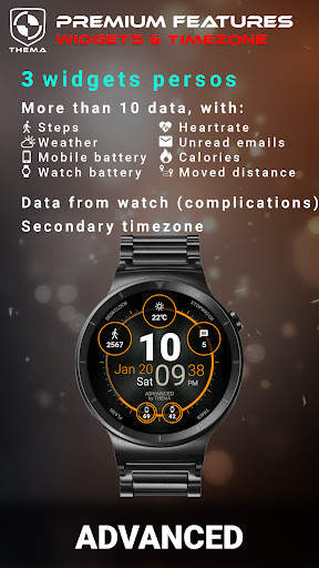 Advanced Watch Face screenshot 4